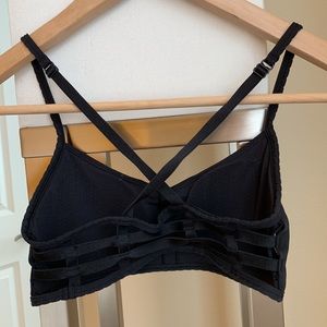 Lululemon Cage Back Bra Black Size 4